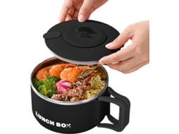 Tigela Para Macarrão Instantâneo - 1200 Ml - Copo/tigela Multifuncional Para Sopa