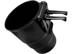 Suporte para saídas de veículos, suporte multifuncional portátil, preto