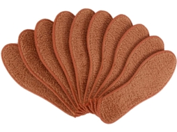 Ipetboom 5 Pares De Palmilhas Grossas E Quentes, Palmilhas Absorventes Para O Inverno, Tamanho 42