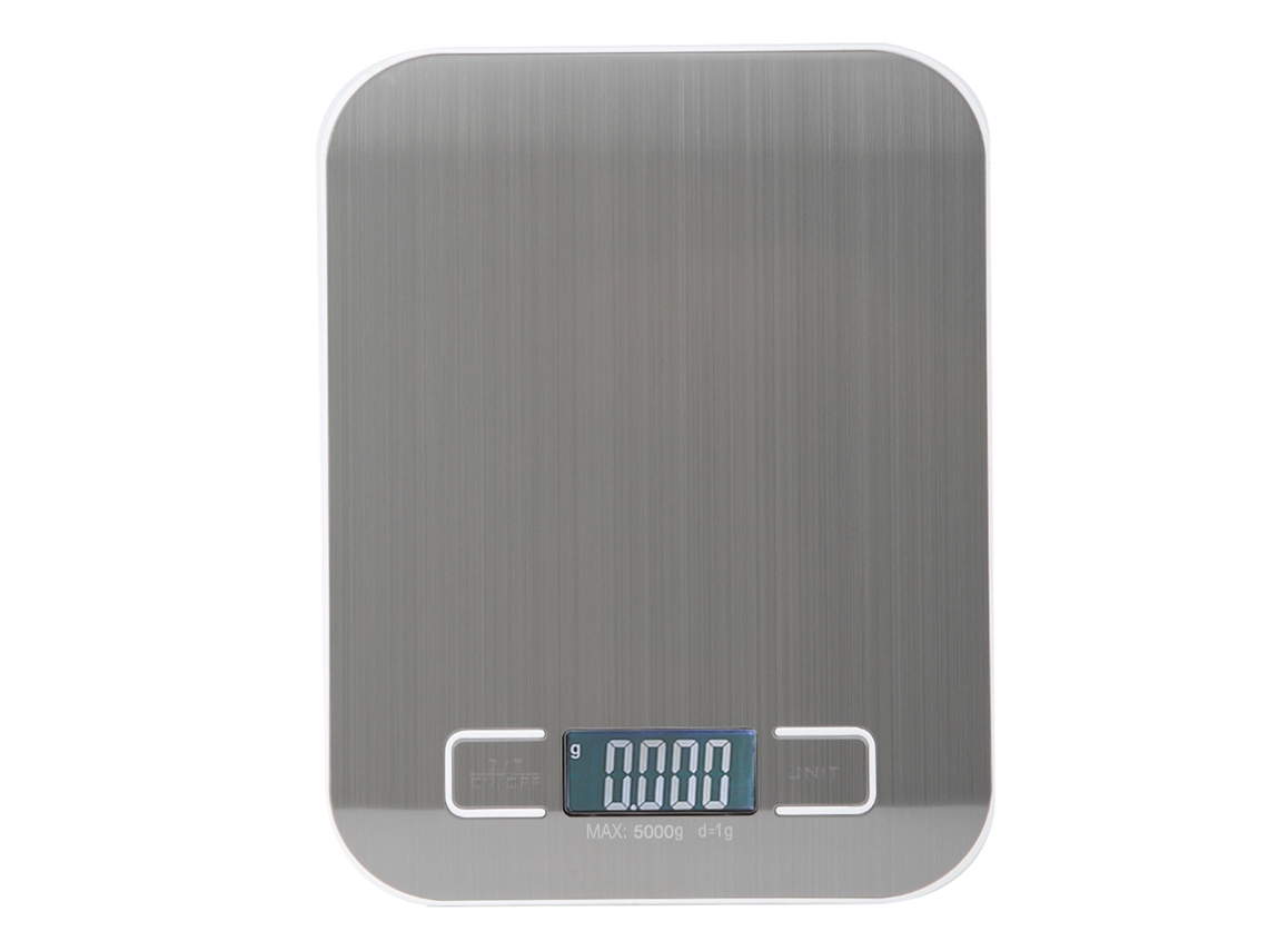 Balança Eletrônica com Botões Sensíveis Ao Toque, Ferramenta de Medição, Digital para Alimentos e Cozinha, Capacidade de 5 Kg AQUAFORGE