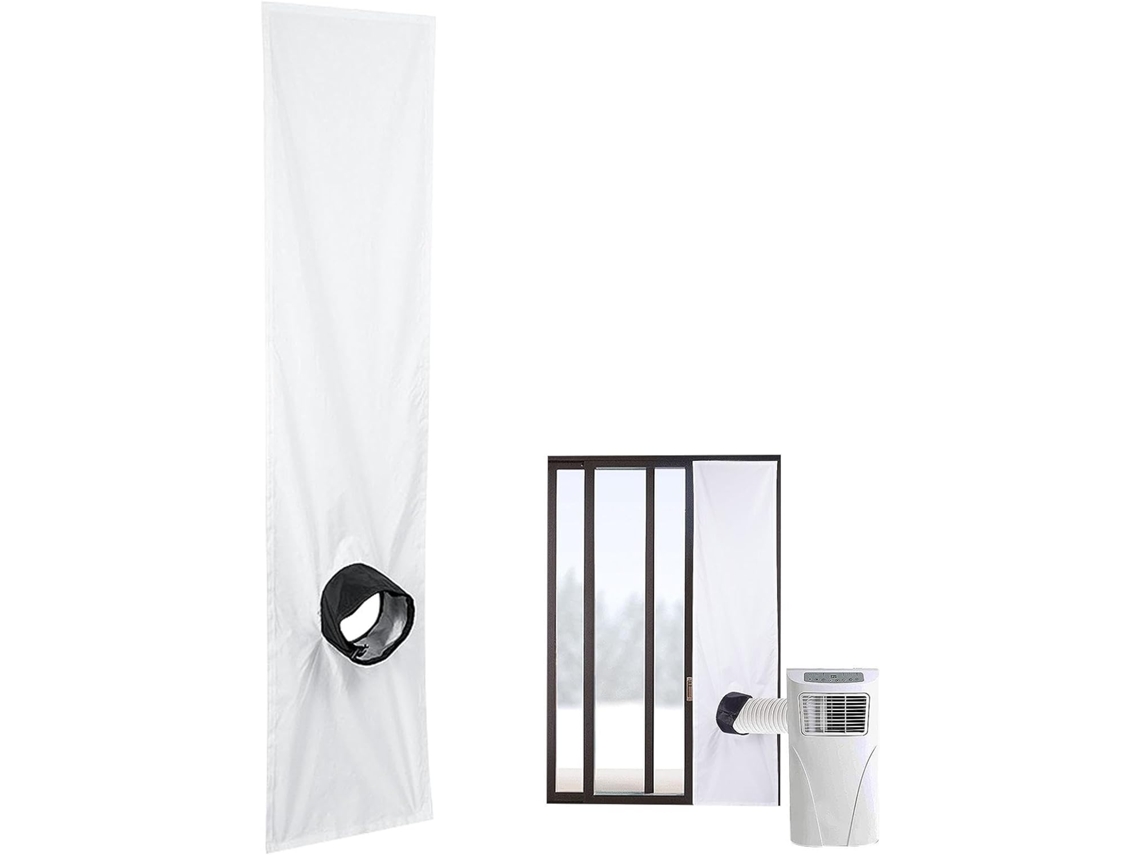 Kit De Vedação Para Janelas Ca Tecido Universal Portátil E Impermeável Ar Condicionado Basculantes Giratórias Tamanho