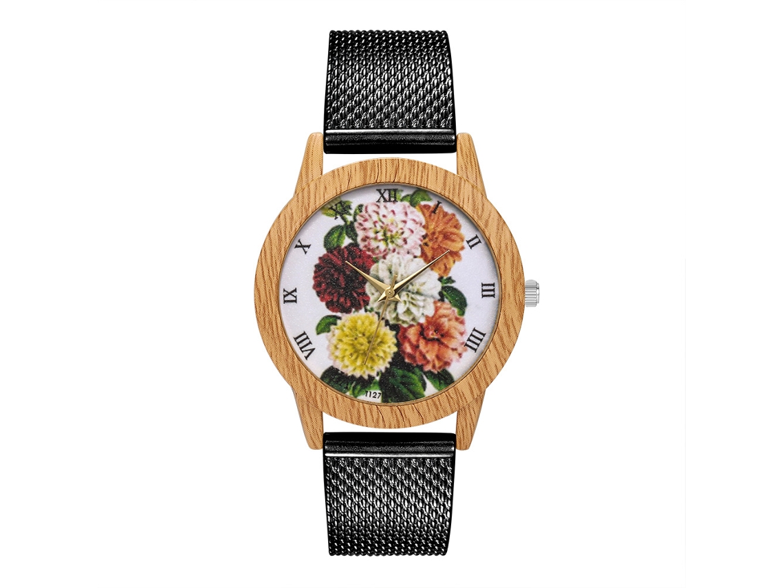 Relógio de pulso Zhoulianfa Simple Quartz com pulseira de silicone para homens e mulheres, preto.
