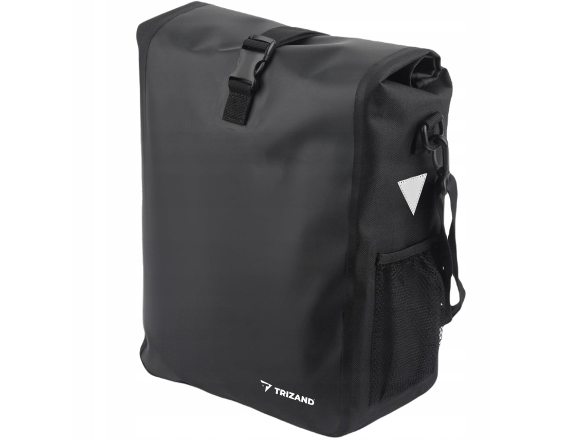 Lurelia Bolsa De Bicicleta Resistente À Água 15 L, Resistente E Resistente À Água, Preto