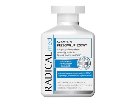Shampoo Anticaspa Ideepharm Radical Med, Cuidado Do Couro Cabeludo, 300 Ml.