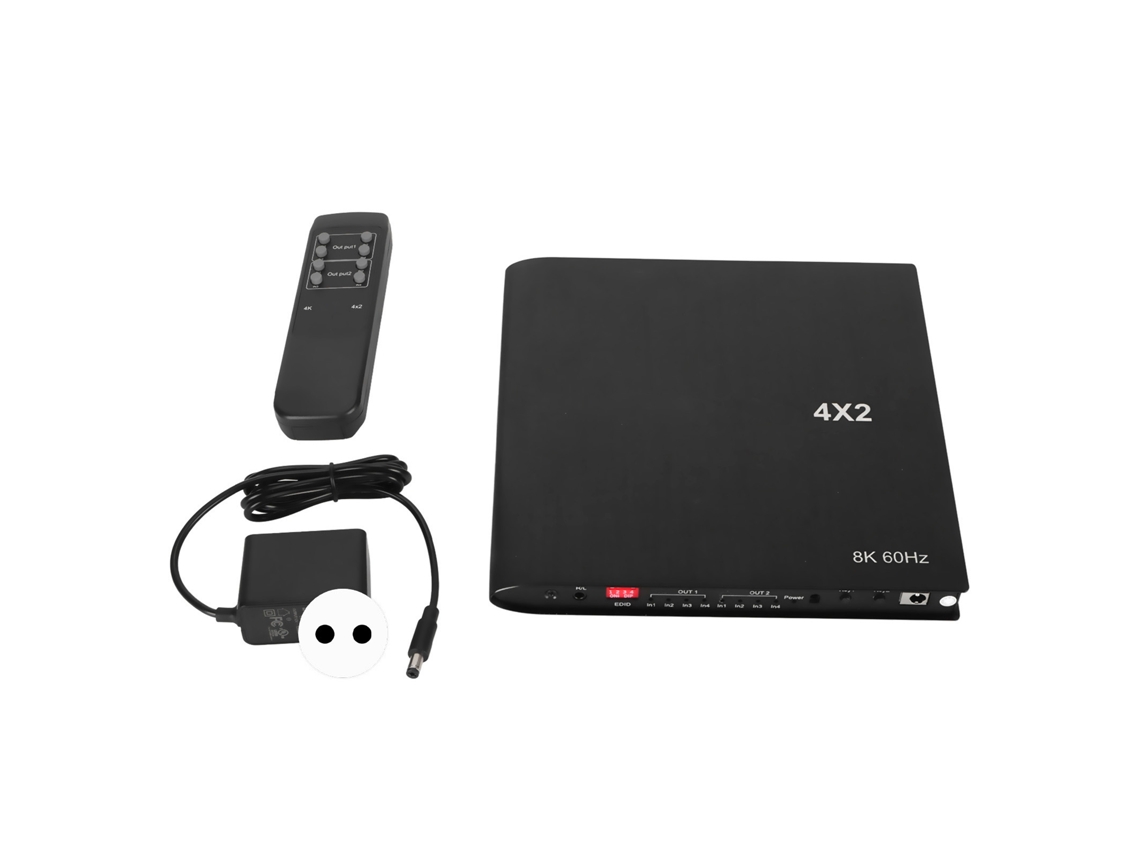 Switch Hdmi Matrix 4x2 8k 60hz LAXISCREED