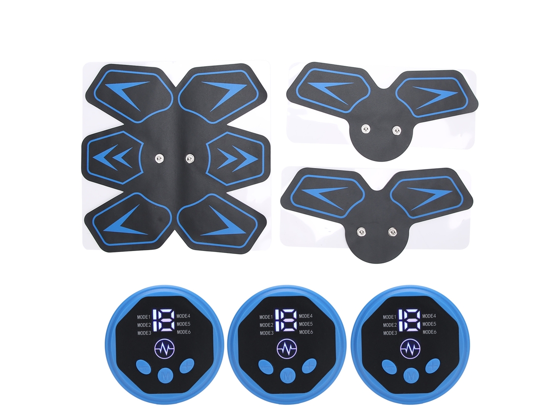 Aparelho De Treinamento Abdominal Smart Patch Com Tecnologia Ems Para Exercícios Físicos Em Casa