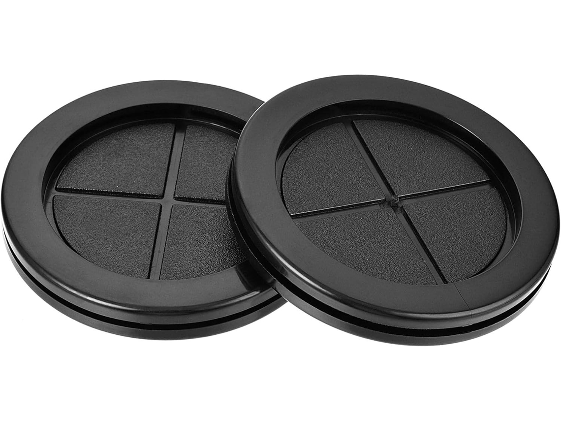 Conjunto de 4 Arruelas Redondas Drunk 70 mm, Dupla Face, Em