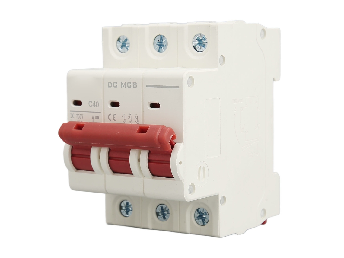 Laxiscreed Disjuntor 3p Dc De 6ka Para Proteção Contra Sobrecarga E Curto-circuito