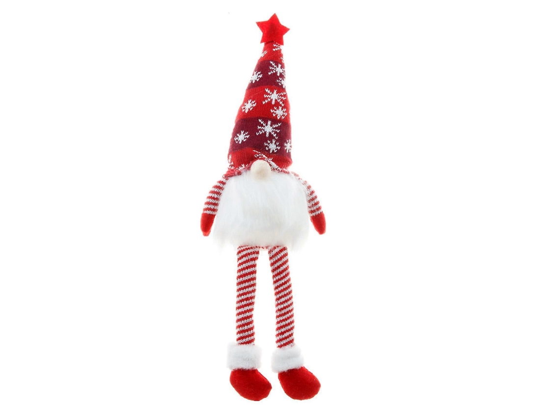 Peluche De Natal Com Luz Pernas Compridas