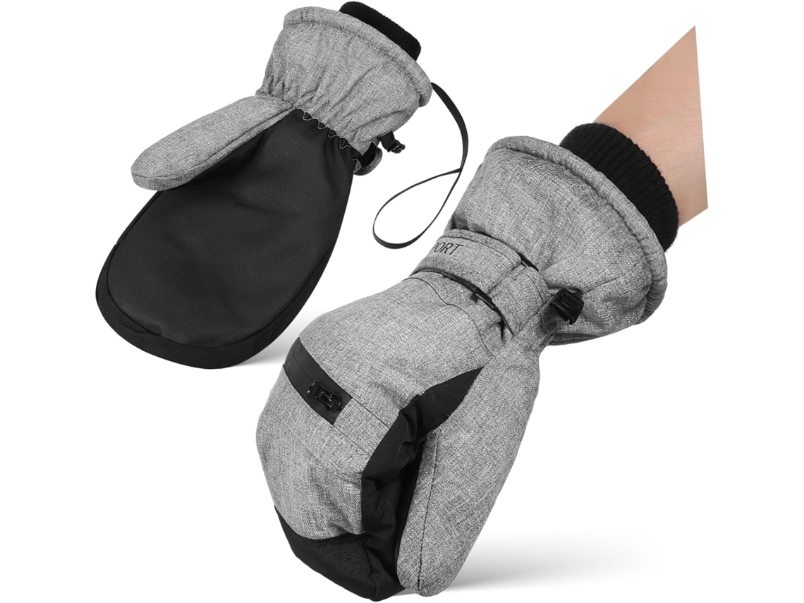 Luvas Térmicas Impermeáveis De Inverno Com Tela Sensível Ao Toque Para Mulheres E Homens, À Prova De Vento E Antiderrapantes.