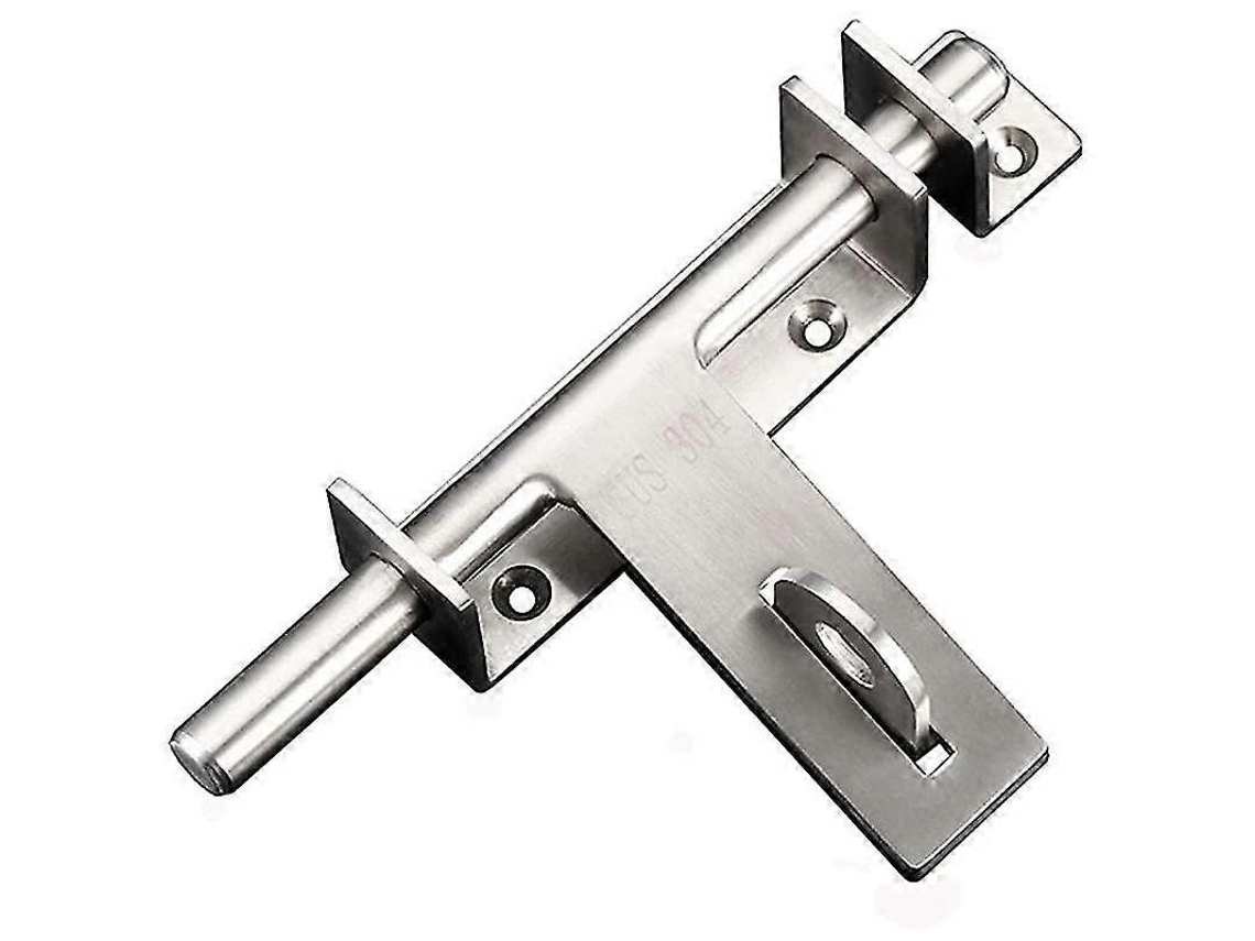 Fechadura De Porta Deslizante De Aço Inoxidável 304 Para Serviço Pesado, Esquerda E Direita Slowmoose