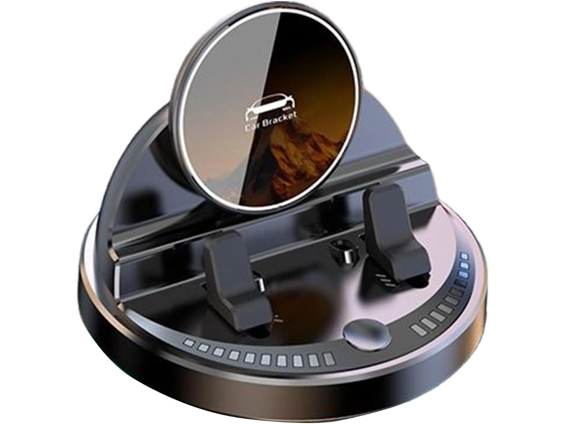 Suporte Veicular Genérico Para Celular Com Sensor Inteligente De Rotação 360°