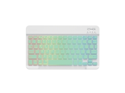 Teclado Eifson Bluetooth 10 Polegadas Retroiluminado 7 Cores - Layout Português - Verde