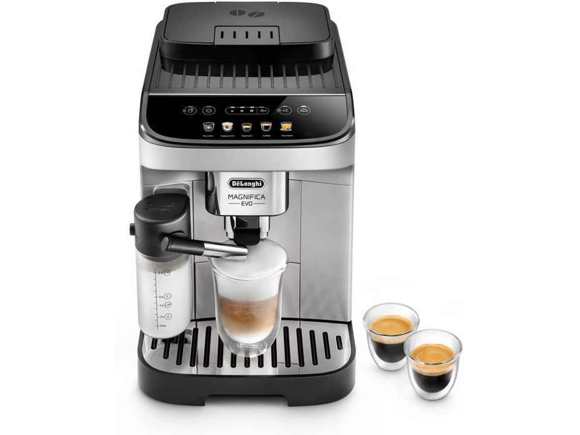 Máquina de café DELONGHI Magnifica Evo ECAM290.61.SB (15 bar) Worten.pt