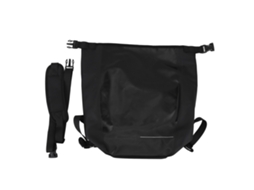 Bolsa para Rack Traseiro Mali, 18l, nylon 840d, TPU, impermeável, reflexiva, para ciclismo | S/MARCA