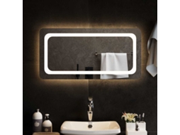 Vidaxl Espelho De Casa De Banho Com Luzes Led 80x40 Cm