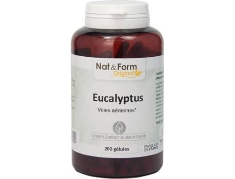 Suplemento Alimentar NAT & FORM Eucalipto (200 cápsulas)