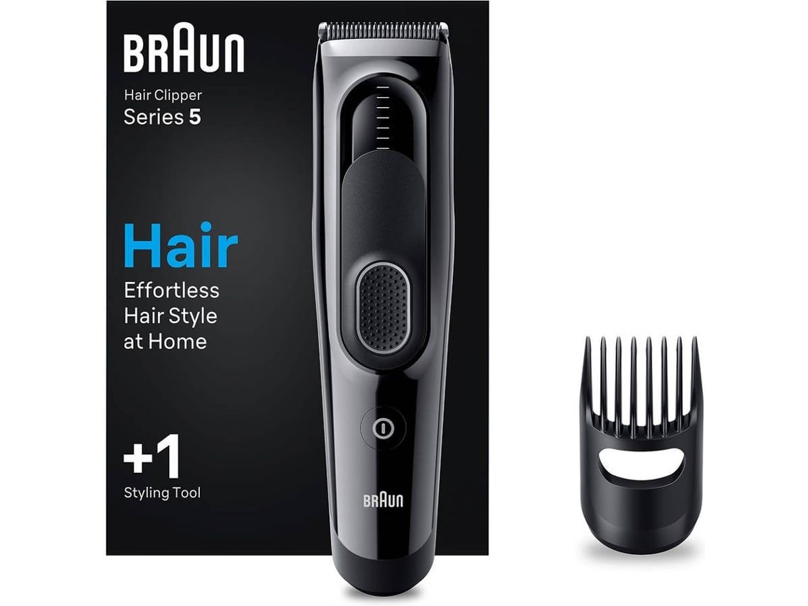 Aparador de Cabelo BRAUN Hairclipper HC5310 (Autonomia 50 min