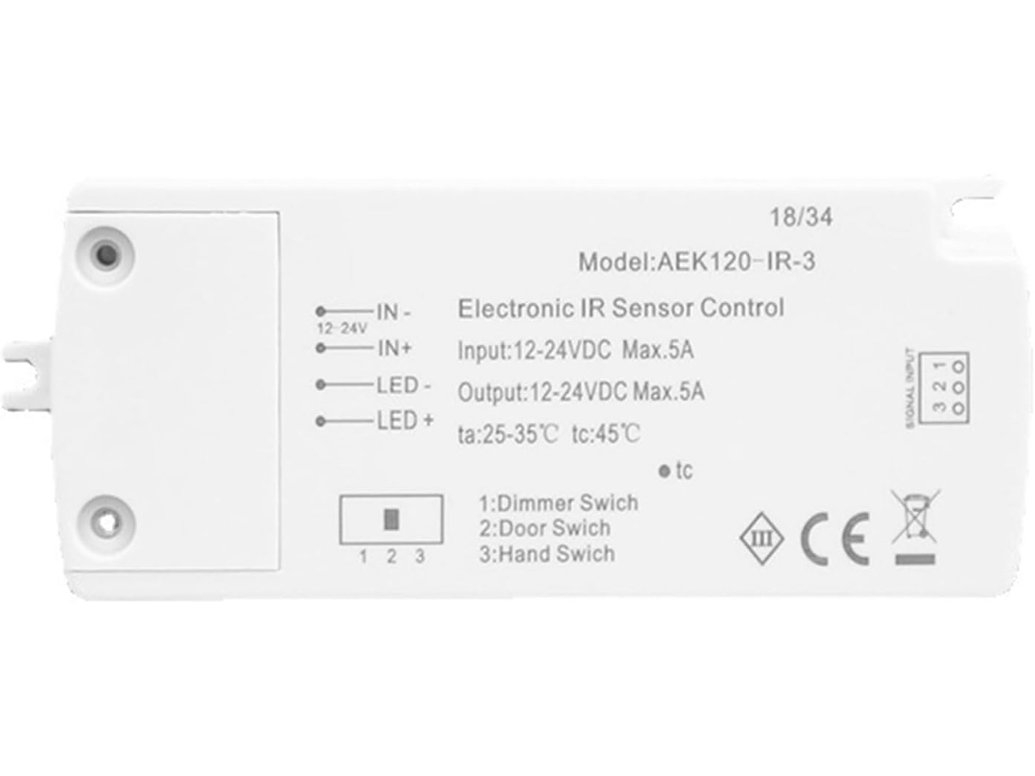 Pangboer 12 24v Sensores De Varredura Manual Interruptores Detectores Led Dimmer Controle Luz Reguladores Porta Para