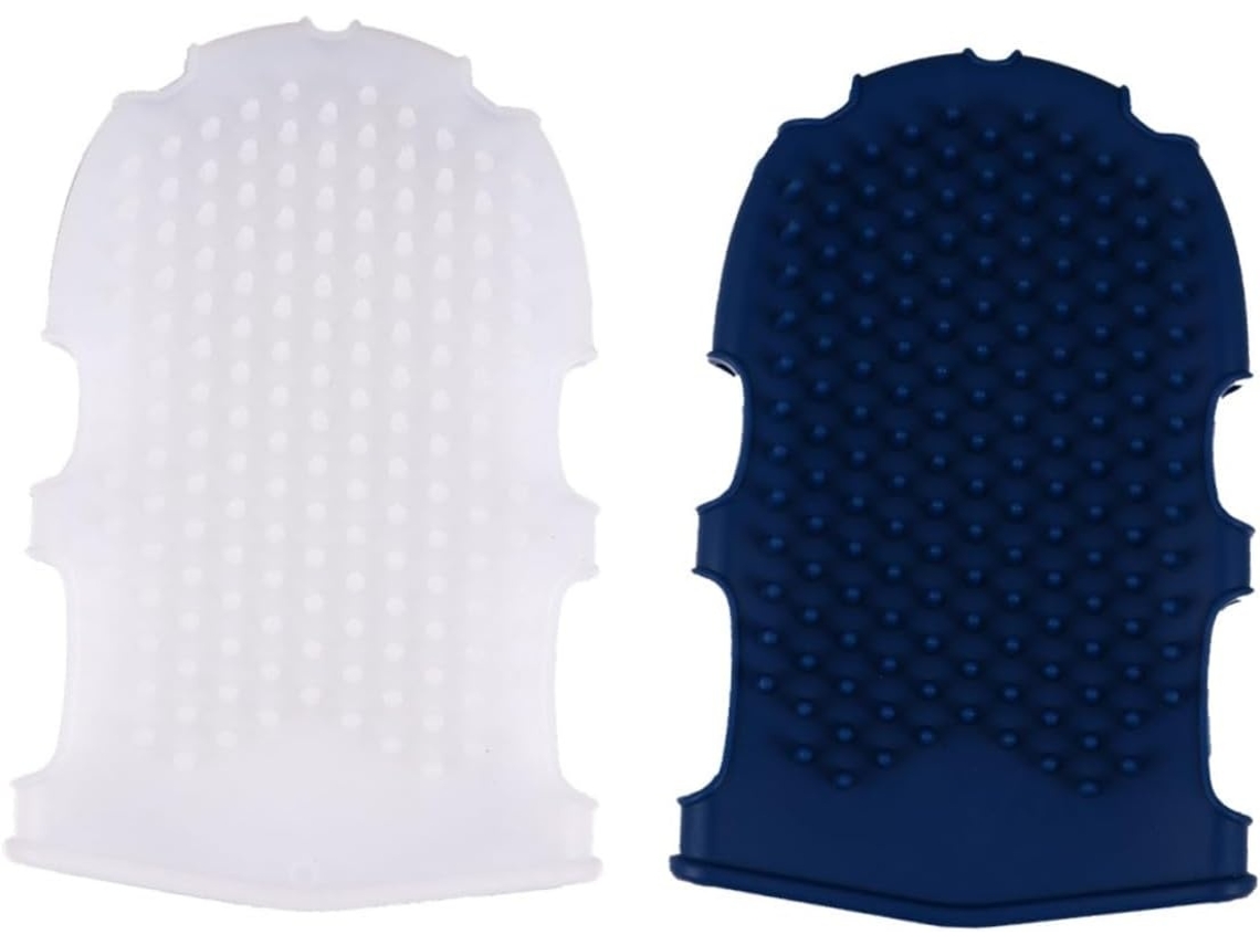 Lurelia Kit De 2 Escovas De Silicone Para Banho De Cuidado Corporal, Pega Ergonómica, Massagem Suave E Limpeza Profunda, Uso Diário