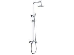 Coluna de Duche Extensível Chuveiro Termostático Extraplano Cromo MICE COLLECTION