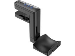 Suporte Genérico Para Fones De Ouvido Gancho Removível Com Porta Hub Usb