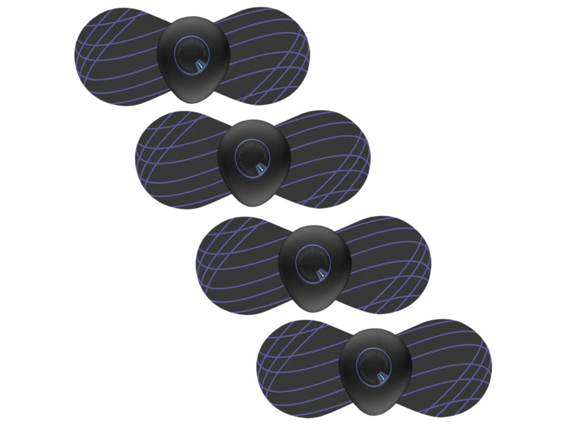 Mini Massageador Cervical - Drenagem Linfática, 6 Posições - Bioelétrico, Usb - Ajustável. Comprimento: 18 Cm / Largura: 13 / Altura: 4