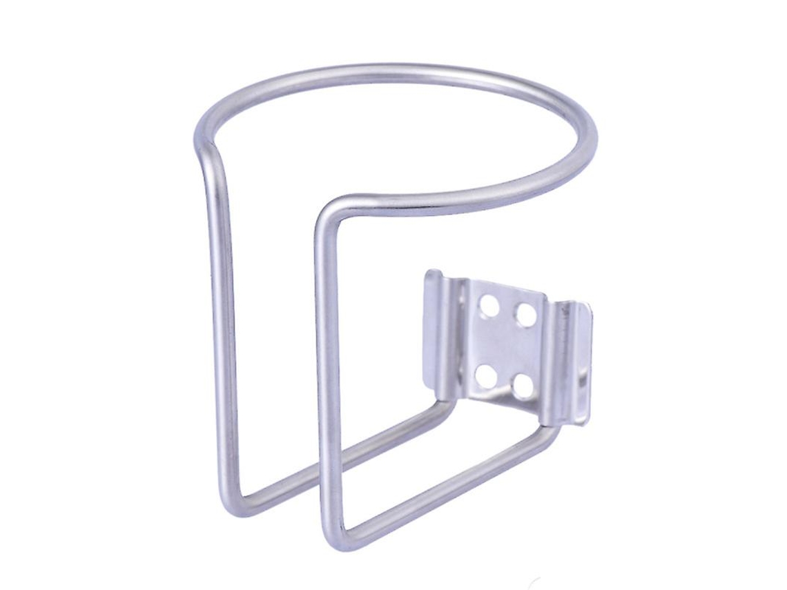 1pcs Porta-copos Em Formato De Anel De Aço Inoxidável