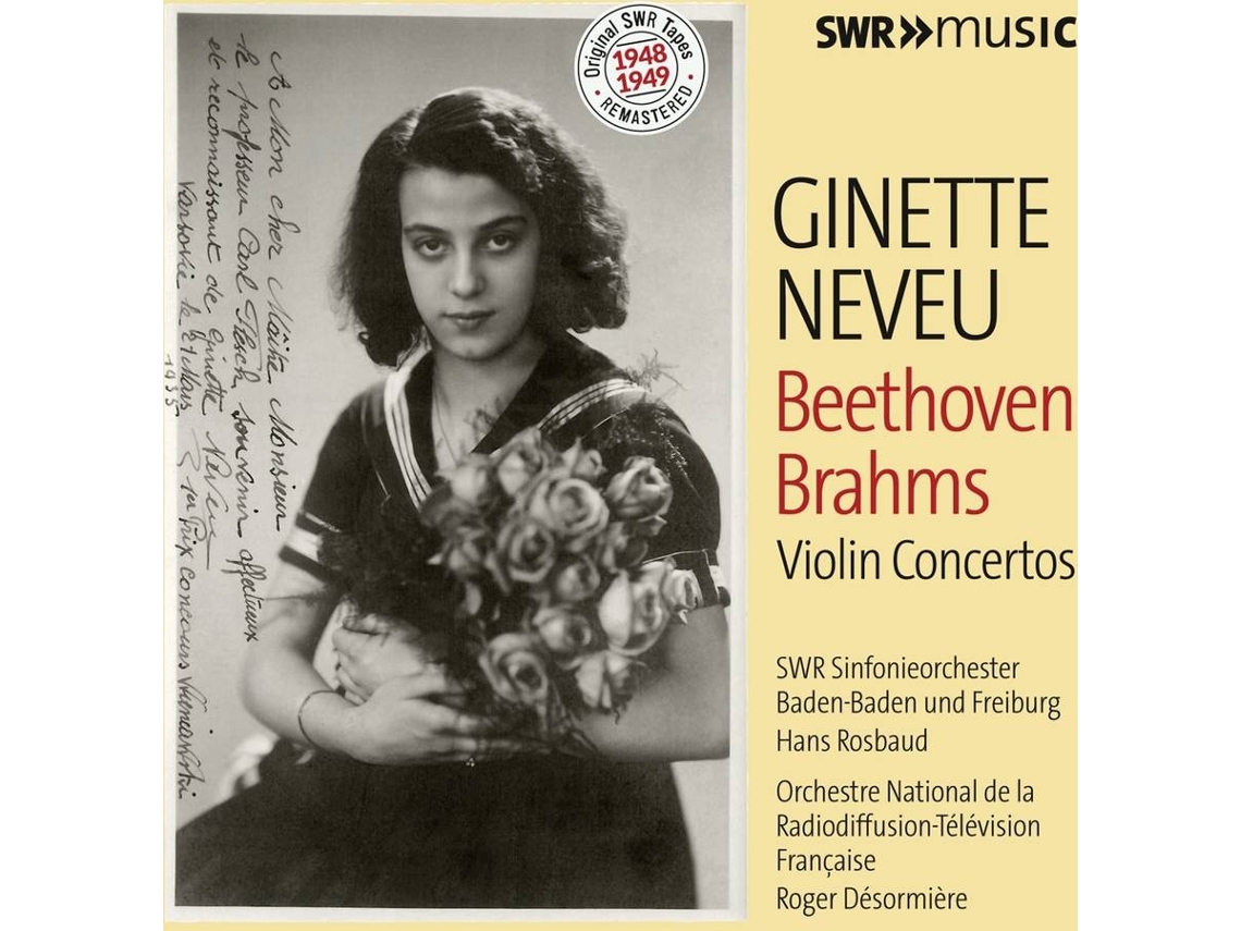 CD Neveu,Ginette/SOSWF - Violinkonzerte (2CDs)