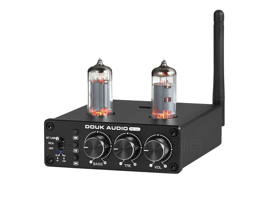 Pré-amplificador De Válvula Hifi, Bluetooth 5.0, Reprodutor Usb
