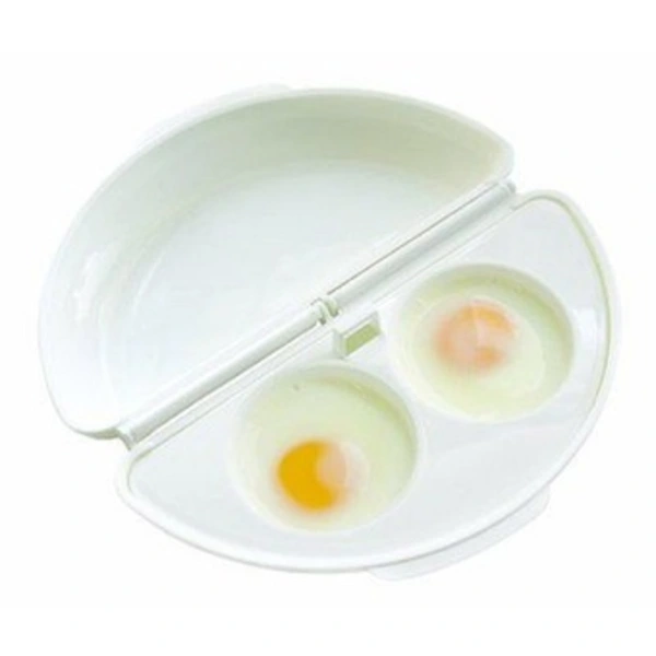 /ea/ Conjunto Simples Para O Café Da Manhã, Frigideira Para Omelete E Cozedor De Ovos Com 2 Cavidades(micro, Ondas)