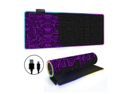 Mousepad Tapete De Mesa Retroiluminado Rgb Com Linhas Simples Brilvibera (estilo 13, 3006004mm)