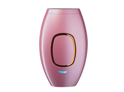 Depiladora Luz Pulsada YIZHOOD para Homens e Mulheres Resultados Indolores e Permanentes Seguros para O Tratamento de Corpo Inteiro Rosa