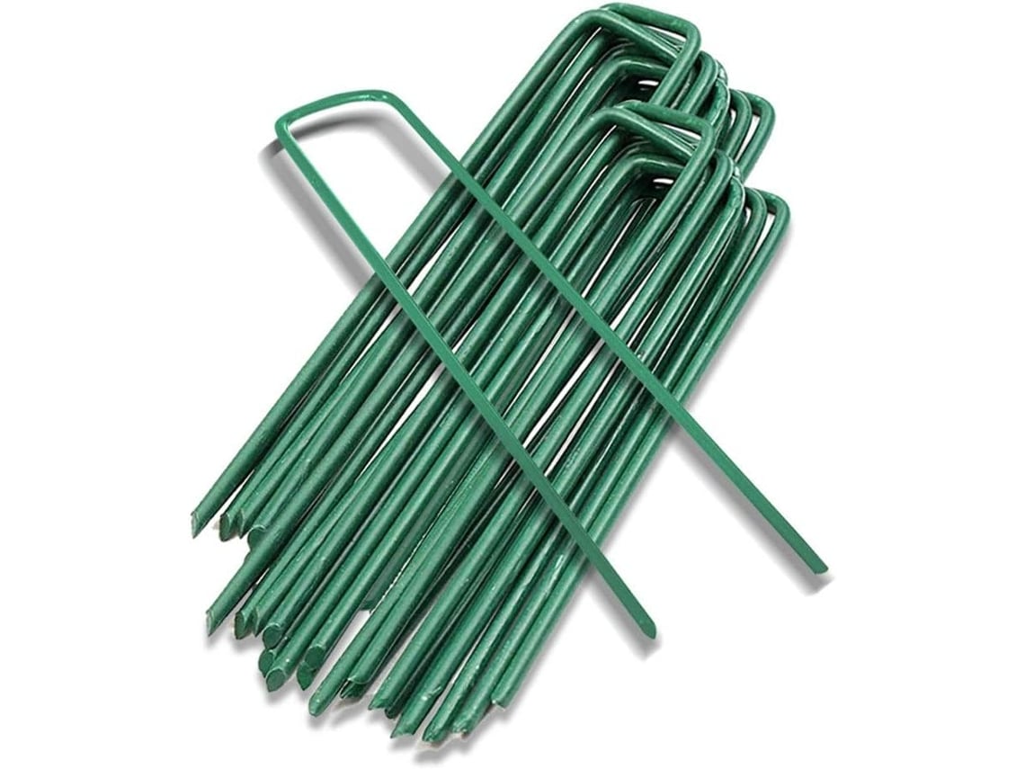KOFIHETY Versatile Landscape Staples, Âncoras Terrestres Em Forma De Aço Galvanizadas Pesadas, Para Decoração Ao Ar Livre E Projetos De Nível Profissional (20p