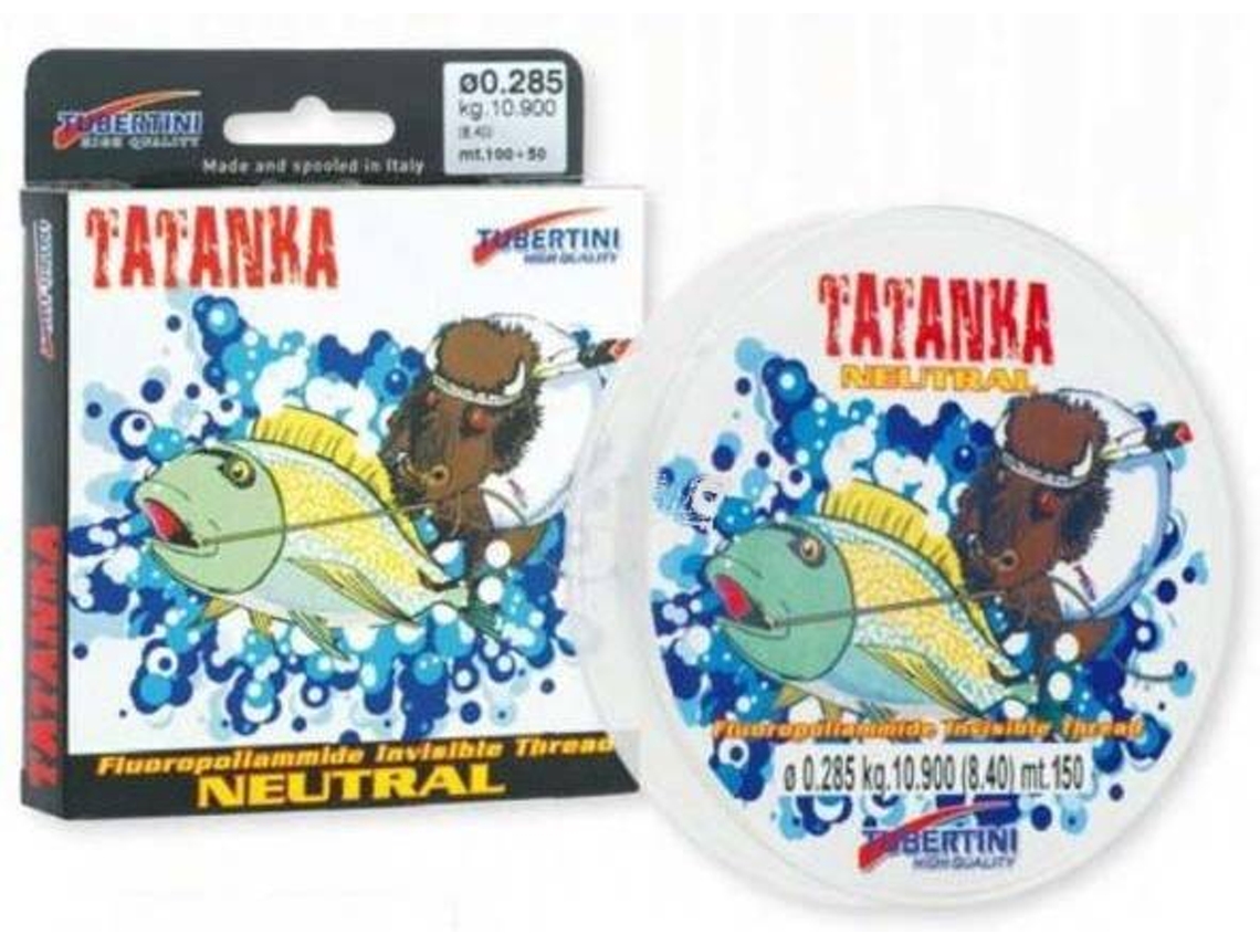 Linha de Pesca de fluorcarbono TUBERTINI Tatanka (0.260 mm - 0,20 mm)