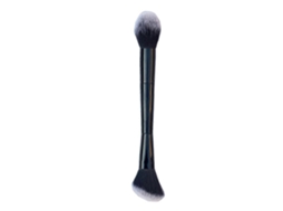 Pincel De Maquiagem Com Ponta Dupla Misturado Com Pó Líquido, Pincel Para Blush, Feito De Pelo Fibroso. Everley891