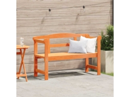 Vidaxl Banco De Exterior Com Armazenamento Castanho 119 X 44 X 76 Cm