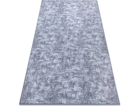 Tapete DYWANY LUSZCZOW Solid 90 (Cinzento - 200 x 450 cm - Poliamida)