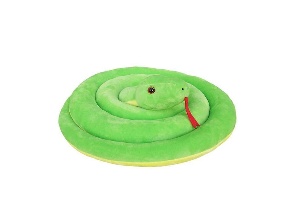Pelúcia Serpente Verde, Suave, Presente Para Crianças