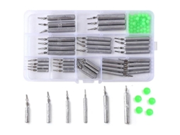 Pesas De Pesca Linjou Para Drop Shot Con Tamaños Múltiples Juego De Plomos (90pcs)