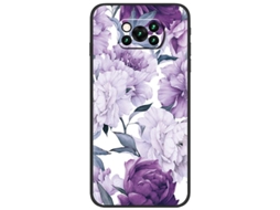 Capa De Silicone Tpu Para Xiaomi Poco X3 Nfc Roxo Panoona