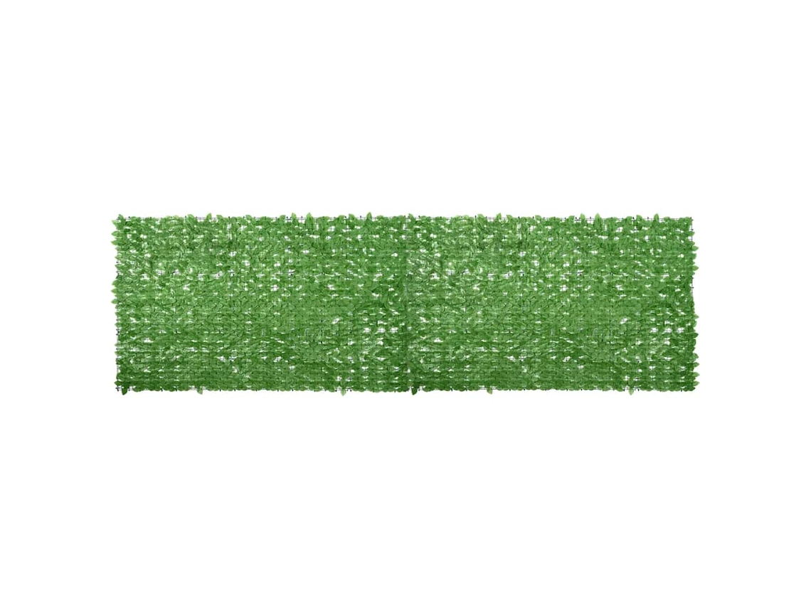 Vidaxl Tela De Varanda Com Folhas Verdes 500x150 Cm