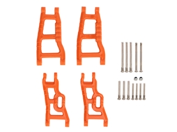 Mali kit de Braços de Suspensão Dianteira e Traseira para Carros Rc Rustler Stampede Slash 1/10 2wd Laranja