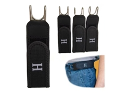 Fivela de Cinto Ajustável e Elástica, 4 Unidades para Calças Jeans, Uso Diário e Casual STELASPLEN