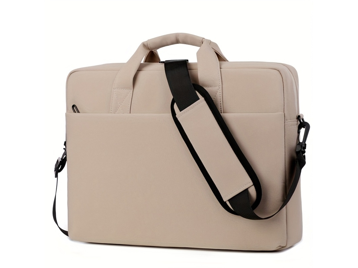 Bolsa Para Computador Portátil 14 Polegadas Impermeável Com Interior Macio E Bolso Auxiliar, Para Uso Diário Elysve