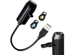 Mini projetor de luz para ambientes, ajustável em 360 graus, portátil.