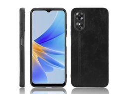 Capa Para Celular Oppo A17 Com Estampa De Vaca Costurada, Em Pc + Pu + Tpu.