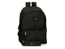 Mochila PEPE JEANS Aris Preto (Com Estojo - 31x44x17.5cm)