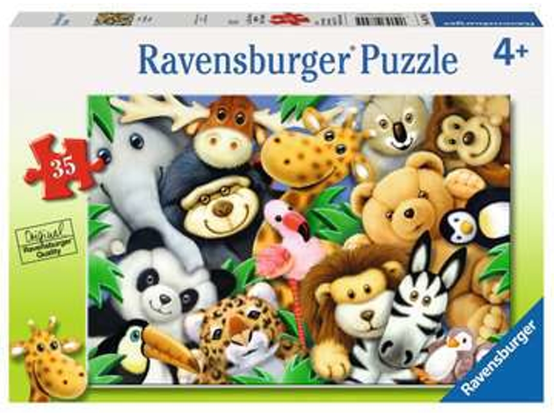 Puzzle RAVENSBURGER Softies 35 Peças Animais
