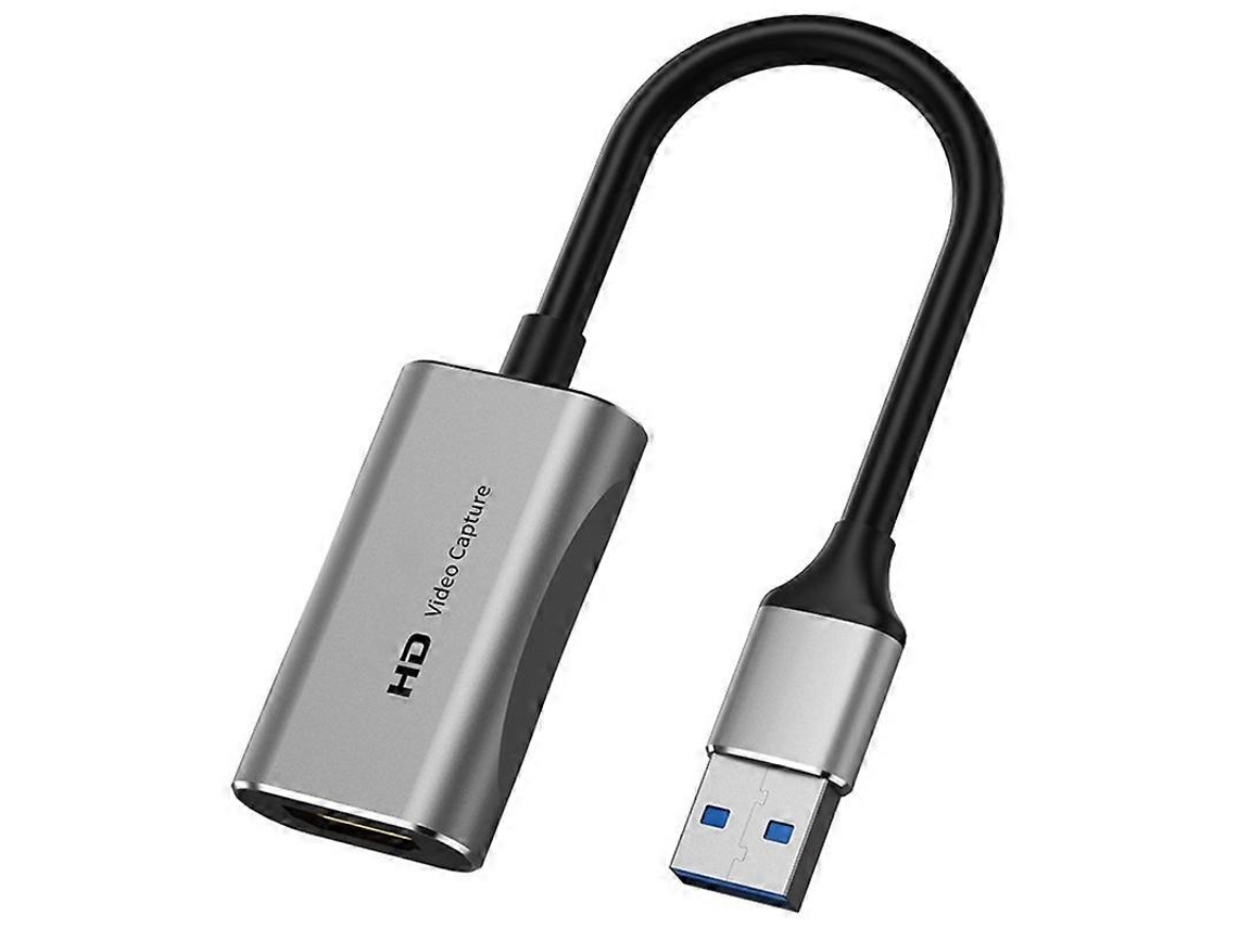 Cabo Adaptador De Placa De Captura De Vídeo Hd C31 Usb Para Hdmi Para Gravação De Jogos E Transmissão Ao Vivo Slowmoose